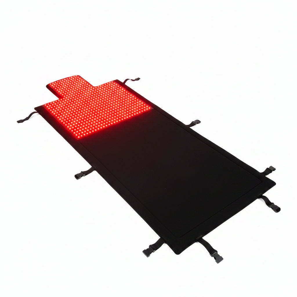 Red Light Therapy Mat for Full Body Pain Relief 75" X 35'' | Infrared Red Light Therapy Blanket for Face and Body with 2570 Dual-Wave Leds (660Nm & 850Nm)