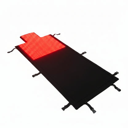 Red Light Therapy Mat for Full Body Pain Relief 75" X 35'' | Infrared Red Light Therapy Blanket for Face and Body with 2570 Dual-Wave Leds (660Nm & 850Nm)
