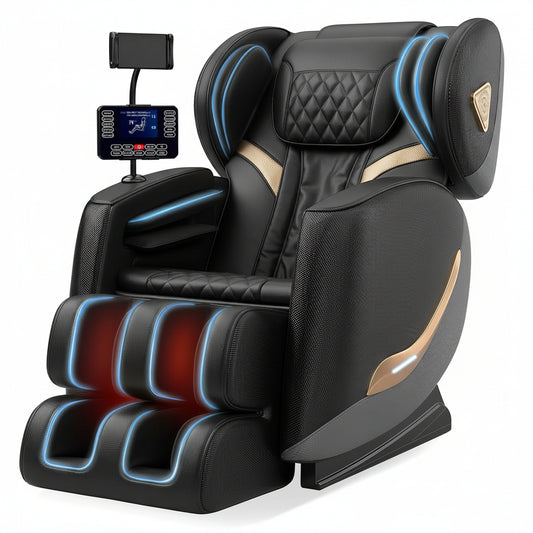 2026 Massage Chair Full Body, Zero Gravity Massage Chair Recliner - Upgraded 10-Point Roller, Heating, Airbags, Foot Roller, Shiatsu Full Body Massage Chairs, Gift for Parent